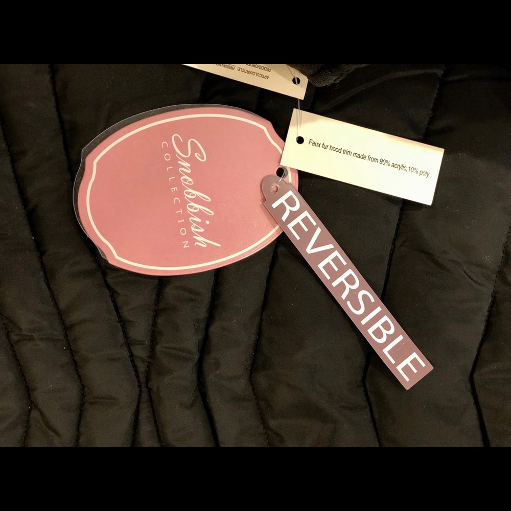 Reversible black and camo women’s jacket - Picture 7 of 7